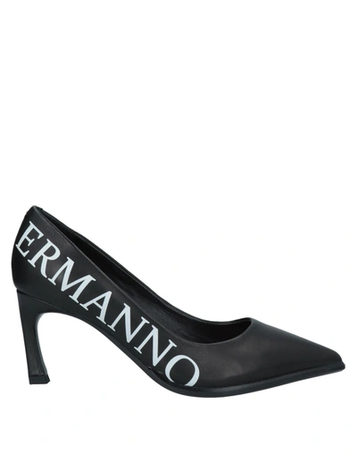 Shop Ermanno Di Ermanno Scervino Woman Pumps Black Size 7 Soft Leather