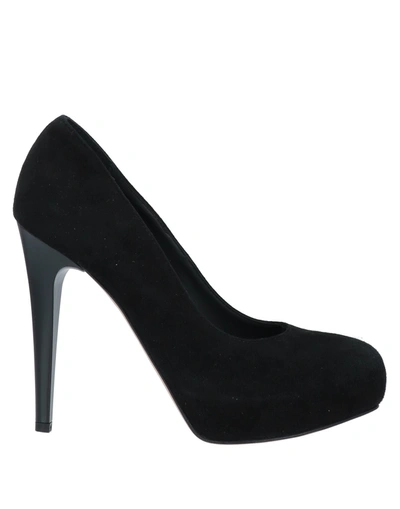Shop Sgn Giancarlo Paoli Woman Pumps Black Size 8 Soft Leather