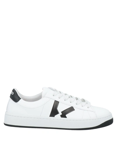 Shop Kenzo Sneakers In White