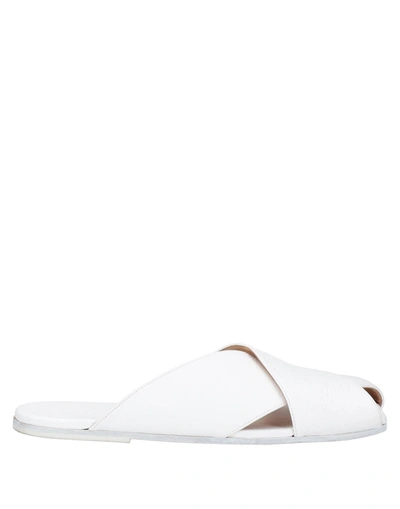 Shop Marsèll Sandals In White