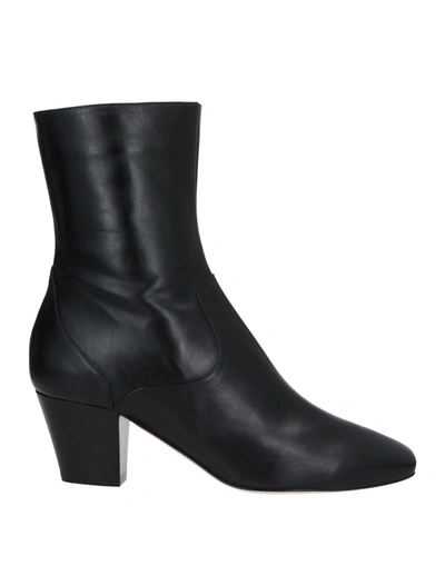Shop Alberta Ferretti Ankle Boots In Black