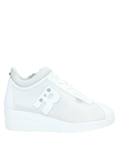 Shop Rucoline Woman Sneakers White Size 6 Textile Fibers