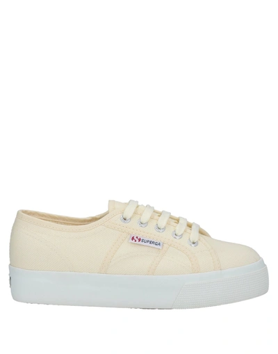 Shop Superga Sneakers In Light Yellow