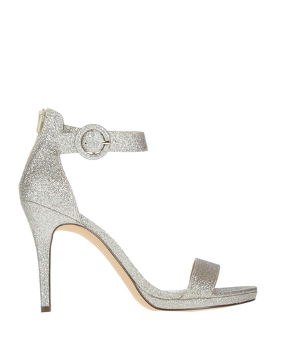 Shop Nina New York Sandals In Platinum