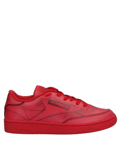 Shop Maison Margiela X Reebok Sneakers In Red