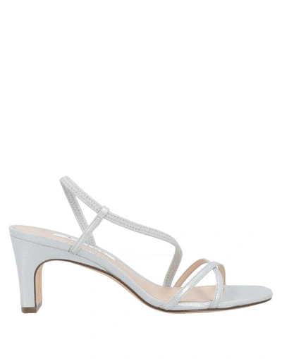 Shop Nina New York Sandals In Light Grey