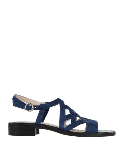 Shop Franca Sandals In Blue