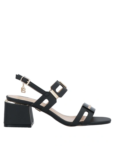 Laura Biagiotti Sandals In Black | ModeSens