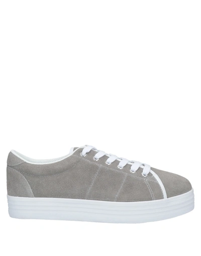 Shop Jc Play By Jeffrey Campbell Man Sneakers Grey Size 9 Soft Leather