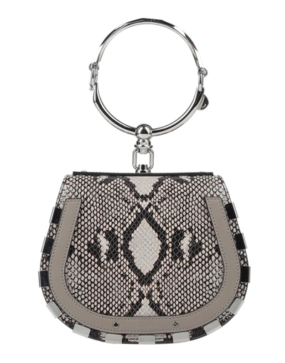 Shop Chloé Handbags In Grey