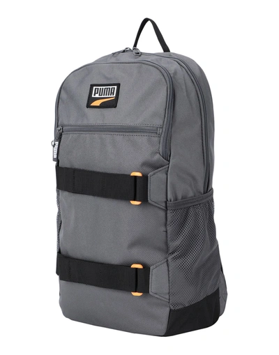 Shop Puma Backpacks In Grey
