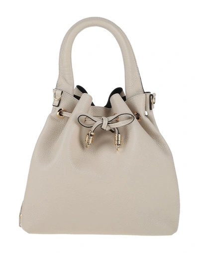 Shop Ab Asia Bellucci Handbags In Ivory
