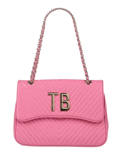 Shop Mia Bag Handbags In Fuchsia