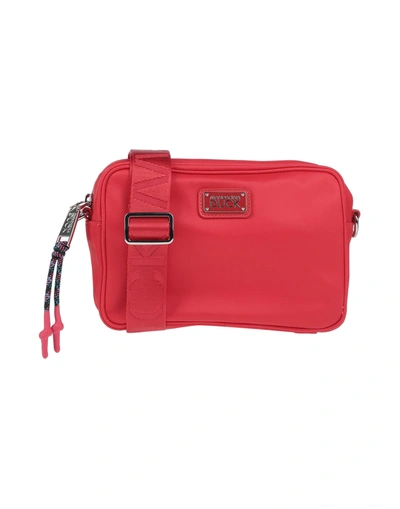 Shop Mandarina Duck Handbags In Red