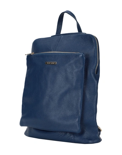 Shop Tuscany Leather Backpacks In Blue