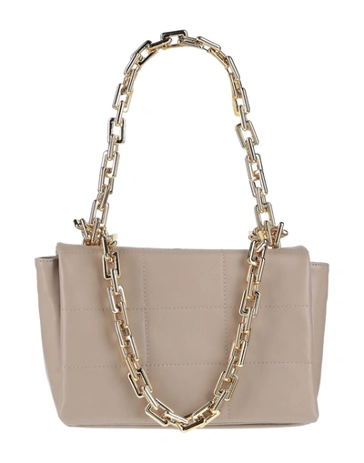 Shop Ab Asia Bellucci Handbags In Dove Grey