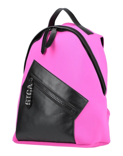 Shop Just Cavalli Backpacks In Fuchsia