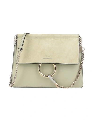 Shop Chloé Handbags In Light Green