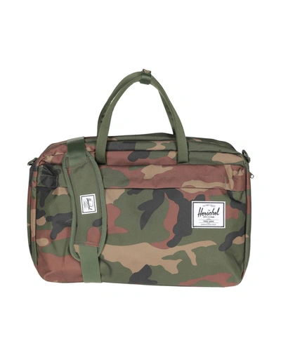 Shop Herschel Supply Co Handbags In Military Green