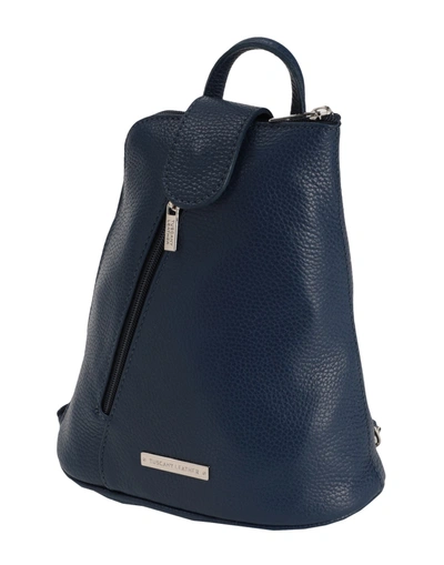 Shop Tuscany Leather Backpacks In Blue