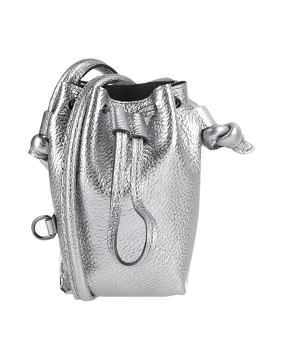 Shop Ab Asia Bellucci Handbags In Silver