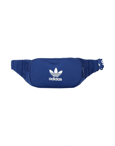 Shop Adidas Originals Bum Bags In Blue