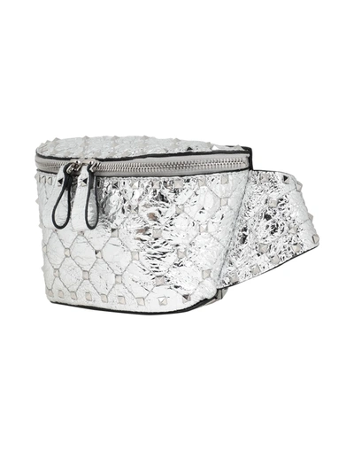 Shop Valentino Bum Bags In Silver