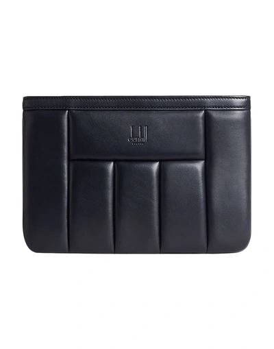 Shop Dunhill Man Handbag Black Size - Soft Leather