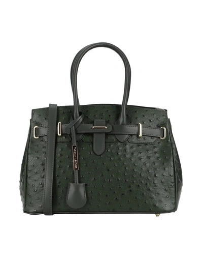 Shop Tuscany Leather Tl Bag Woman Handbag Dark Green Size - Soft Leather