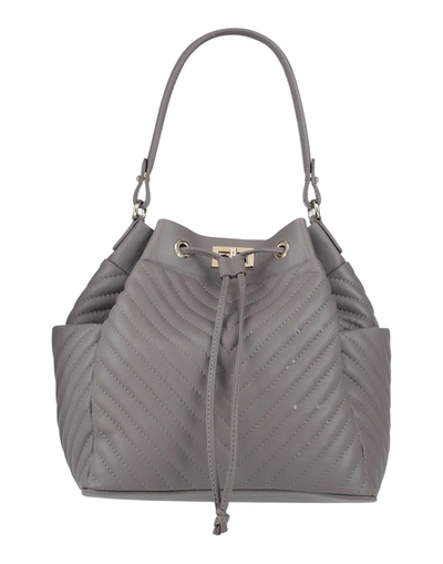 Shop Ab Asia Bellucci Handbags In Grey