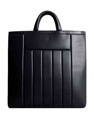 Shop Dunhill Man Handbag Black Size - Soft Leather