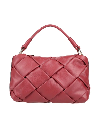 Shop Ab Asia Bellucci Handbags In Maroon