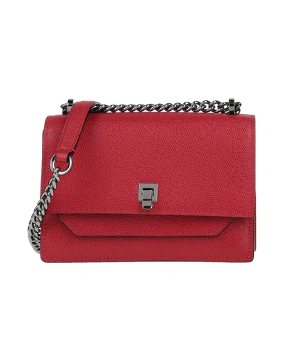 Shop Valextra Handbags In Red