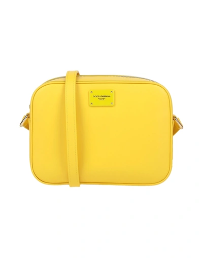 Dolce & Gabbana Handbags In Yellow