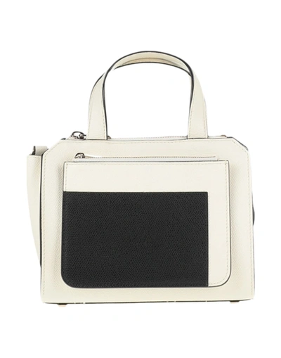 Valextra Handbags In Ivory