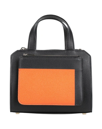 Valextra Handbags In Black