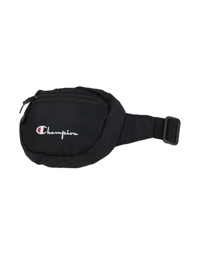 Shop Champion Woman Belt Bag Black Size - Polyester, Polyurethane