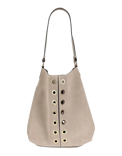 Shop Alberta Ferretti Handbags In Beige