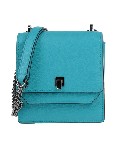 Shop Valextra Handbags In Azure