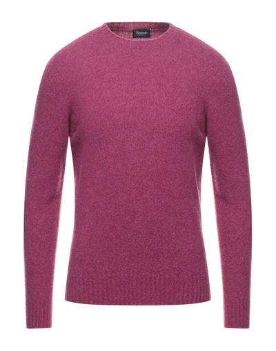 Shop Drumohr Sweaters In Light Purple