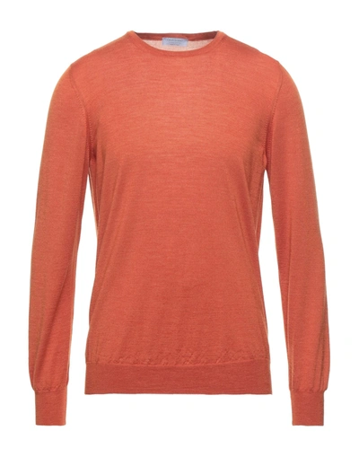 Shop Gran Sasso Sweaters In Orange