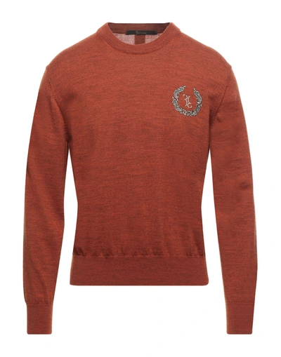 Shop Billionaire Sweaters In Rust