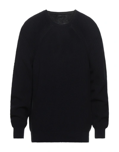 Shop Liu •jo Man Sweaters In Dark Blue