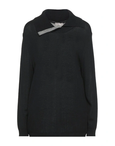 Shop Maria Bellentani Sweaters In Black