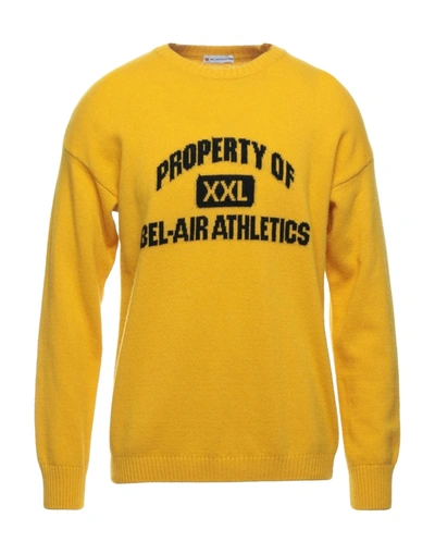 Shop Bel-air Athletics Sweaters In Ocher