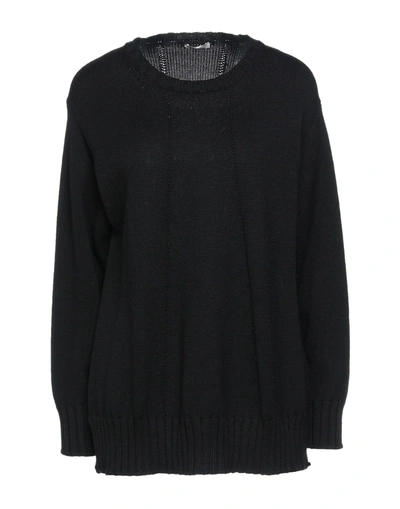 Shop Wood Woman Sweater Black Size 4 Virgin Wool