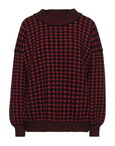 Shop Manila Grace Woman Sweater Red Size S Polyamide, Wool, Lyocell, Cashmere