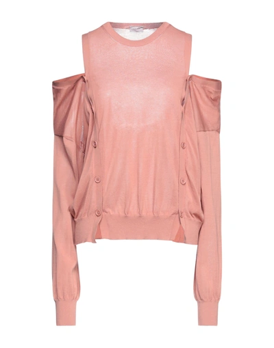 Shop Mrz Sweaters In Salmon Pink