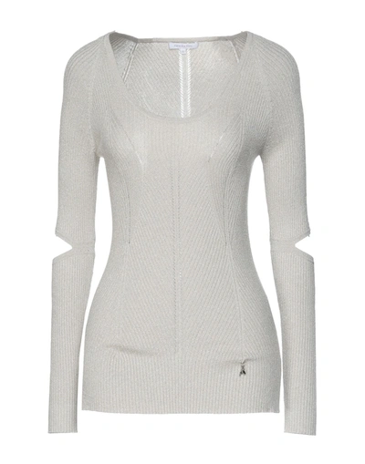 Shop Patrizia Pepe Woman Sweater Light Grey Size 1 Viscose, Polyamide, Polyester