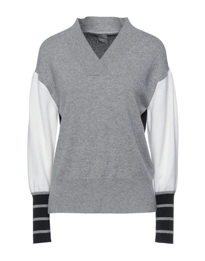 Shop Lorena Antoniazzi Sweaters In Grey